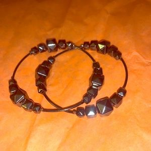 BOGO🔥🔥🔥Costume Jewelry Set/2 Bangle Bracelets